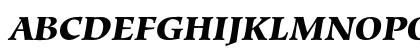 Hiroshige Std Black Italic Uppercase Preview