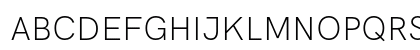 HK Grotesk Light Preview
