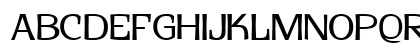 Hoarsen Normal Uppercase Preview