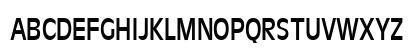 Holland-Condensed Normal Uppercase Preview