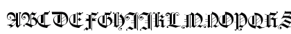 HollandMorlaeu Regular Uppercase Preview
