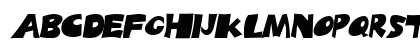 Honey Oblique Uppercase Preview