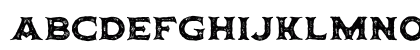Horbse Textured Uppercase Preview