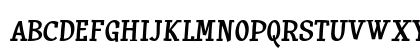 Huxtable Regular Uppercase Preview