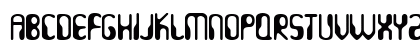HydrogenWhiskey Regular Uppercase Preview