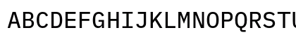IBM Plex Mono Text Regular Preview
