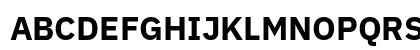 IBM Plex Sans Bold Preview