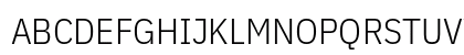 IBM Plex Sans Condensed Light Regular Preview
