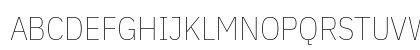 IBM Plex Sans Condensed Thin Regular Preview