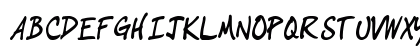 IgniteMe Bold Italic Uppercase Preview