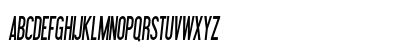 Impasto Extra-condensed Italic Preview