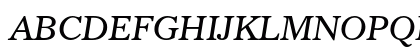 Imperial Italic Uppercase Preview