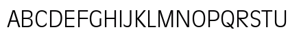 Incised901 Lt BT Light Uppercase Preview