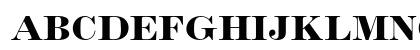 Inflex MT Std Bold Uppercase Preview