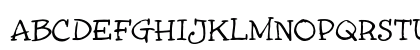InkyDoo_Serif_TRIAL Serif Uppercase Preview