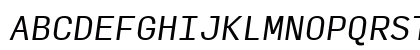 Input Mono Italic Preview