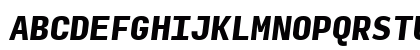 Input Mono Narrow Black Italic Uppercase Preview