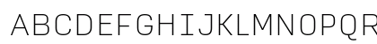 Input Sans Thin Preview