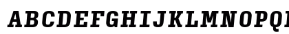 Input Serif Compressed Black Italic Preview