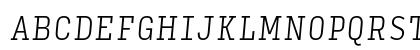 Input Serif Compressed Extra Light Italic Preview