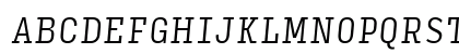 Input Serif Compressed Light Italic Preview