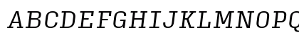Input Serif Narrow Italic Preview