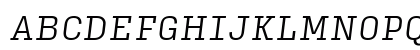Input Serif Narrow Light Italic Preview