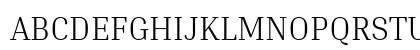 Inria Serif Light Regular Uppercase Preview