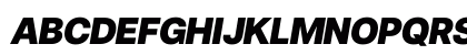 Inter Display Black Italic Uppercase Preview