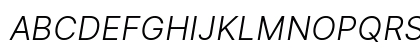 Inter Light  BETA Italic Preview