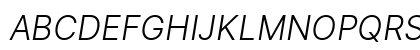 Inter Light  BETA Italic Preview