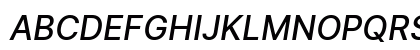 Inter Medium Italic Preview