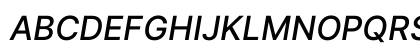 Inter Medium Italic Preview