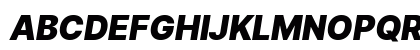 Inter UI Black Italic Preview