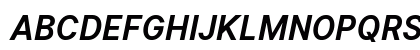 Inter UI Bold Italic Preview
