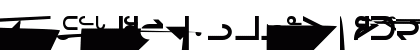 Inuktitut-Sri Regular Uppercase Preview