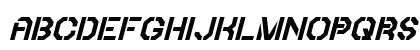 Iori Italic Uppercase Preview