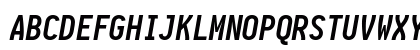 Iosevka Bold Italic Preview