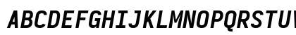 Iosevka Extrabold Extended Italic Preview