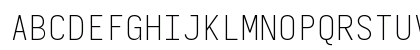 Iosevka Extralight Extended Regular Preview