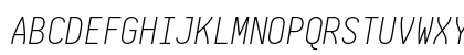 Iosevka Extralight Italic Preview
