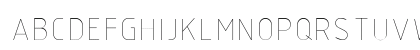 ISOCP3 Regular Uppercase Preview