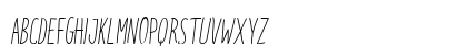 Italo Light Italic Uppercase Preview