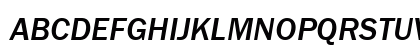 ITC Franklin Gothic LT Com Medium Italic Preview