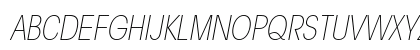 ITC Avant Garde Gothic Std Extra Light Condensed Oblique Preview
