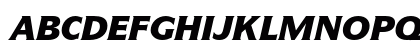 ITC Symbol Std Black Italic Preview