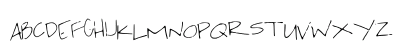 jackishandwriting Medium Uppercase Preview