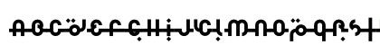 Jan LT Std Regular Uppercase Preview