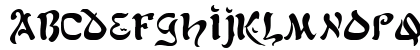 Jean Normal Uppercase Preview