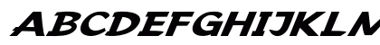 Jellybowl Expanded Italic Preview